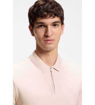BOSS Polo Slim Fit rose