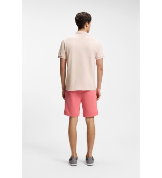 BOSS Polo Slim Fit rose