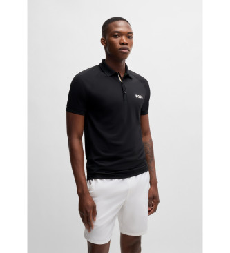 BOSS Polo Patteo noir