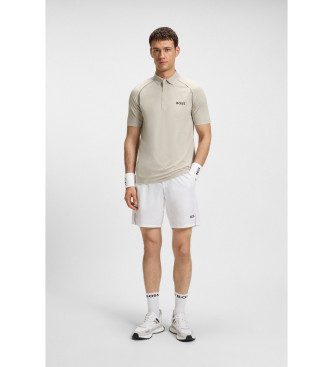 BOSS Polo Patteo beige