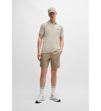BOSS Polo x Matteo Berrettini beige