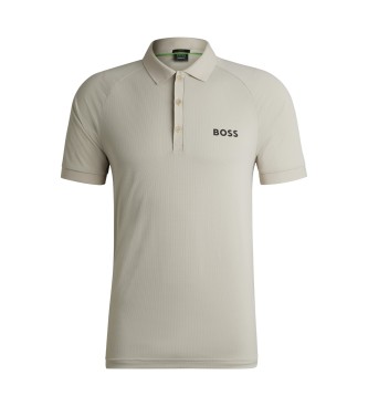 BOSS Polo x Matteo Berrettini beige