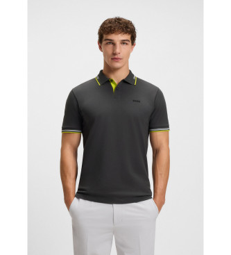 BOSS Polo Paul dark grey
