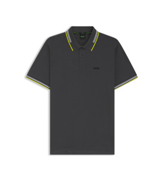 BOSS Polo Paul dark grey