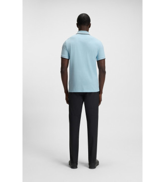 BOSS Polo Paul bleu pastel