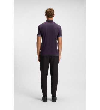 BOSS Polo Paul Pro purple