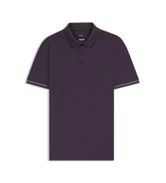 BOSS Polo Paul Pro purple