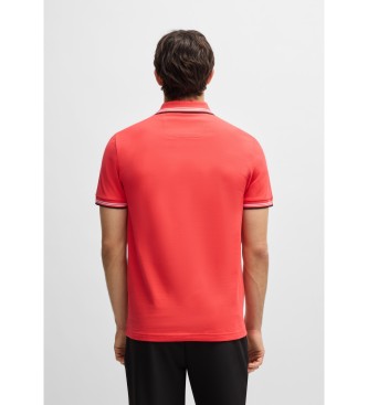 BOSS Polo Paul rouge