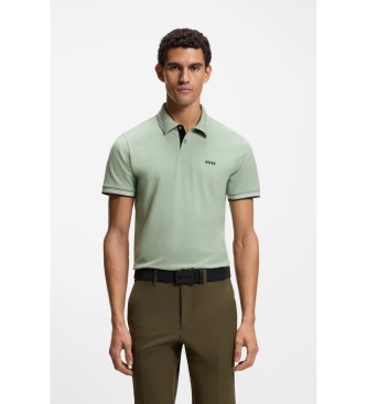 BOSS Polo Slim Fit verde