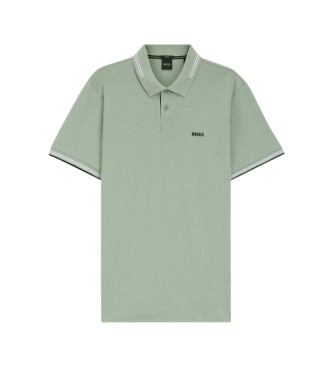 BOSS Polo Slim Fit verde