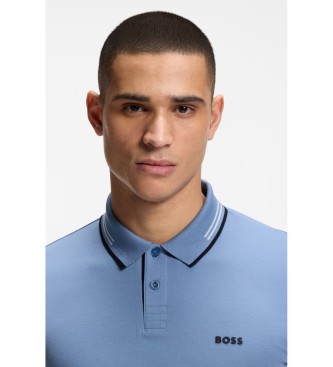 BOSS Polo Paul blue