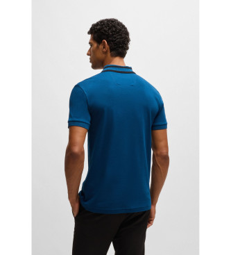 BOSS Modra polo majica Paule