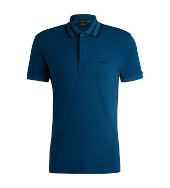 BOSS Modra polo majica Paule