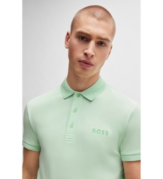 BOSS Polo vert Paule