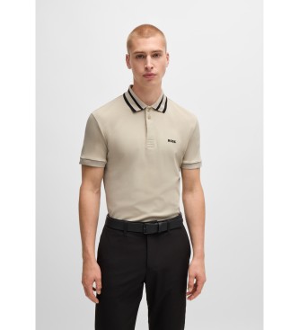 BOSS Polo beige Paule