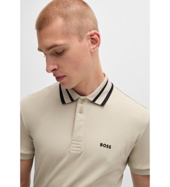 BOSS Paule beige poloshirt