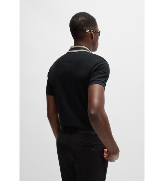 BOSS Polo Paule Noir