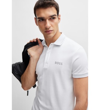 BOSS Polo Paule blanc