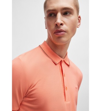 BOSS Paule oranje polo