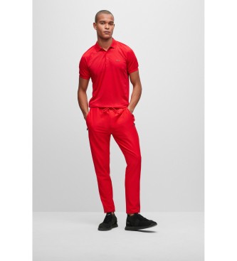 BOSS Polo Pauletech rot
