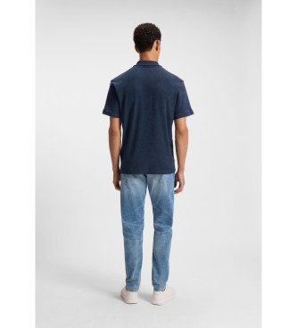 BOSS Polo Doppelhandtuch navy