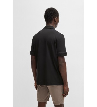BOSS Polo PE Interlock nera