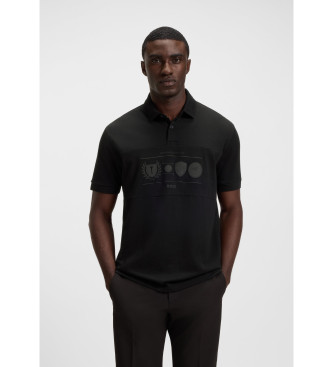 BOSS Percy Heritage Polo svart