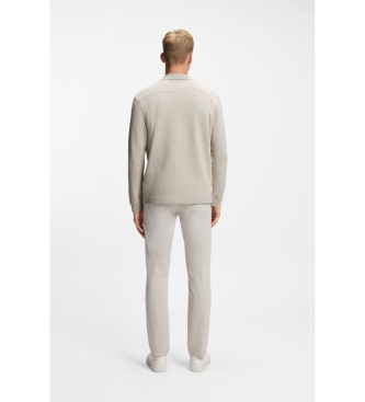 BOSS Polo Frame Grid Beige