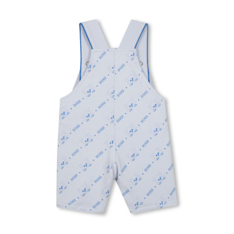 BOSS Light blue short dungarees