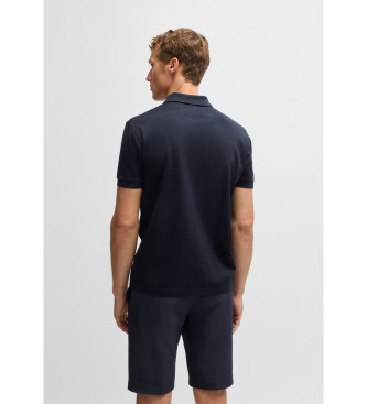 BOSS Plo Philix Pima azul-marinho