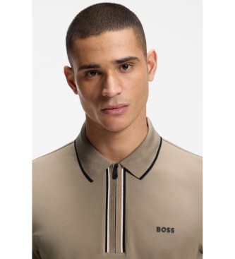 BOSS Polo Active slim fit vert