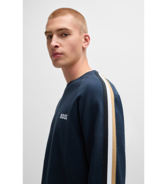 BOSS Navy fleece pyjama