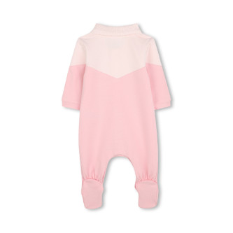 BOSS Pijama de felpa francesa rosa
