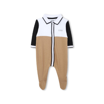 BOSS Pigiama interlock marrone