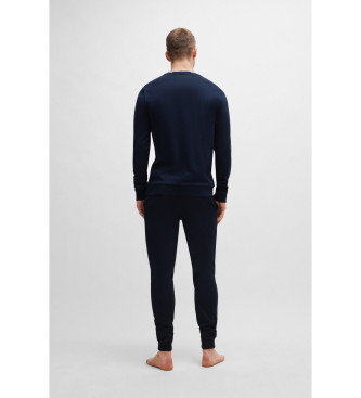 BOSS Pyjama Relax navy