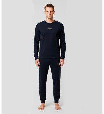 BOSS Marinebl pyjamas til jul