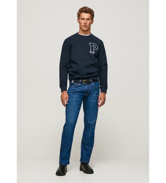 Pepe Jeans Pike marineblaues Sweatshirt
