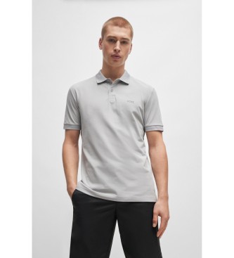 BOSS Polo Pio gris