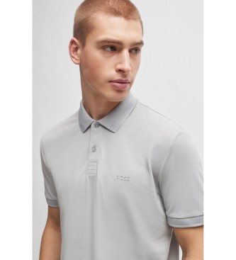 BOSS Polo Pio gris