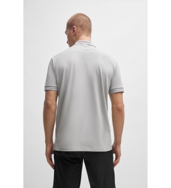 BOSS Polo Pio gris