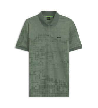 BOSS Polo Clash PLKT verde