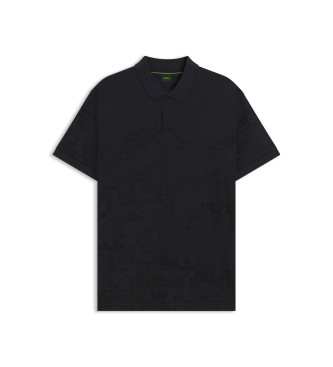 BOSS Polo Clash PLKT blu navy