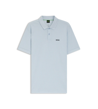 BOSS Polo Birdie niebieski