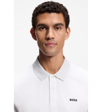 BOSS Polo Paddy biały