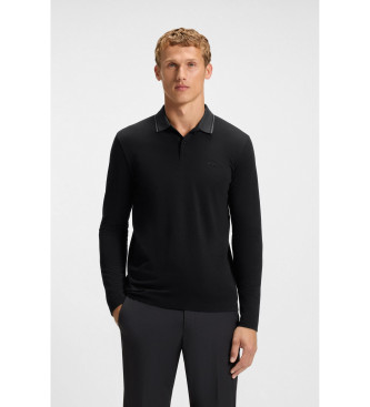 BOSS Polo League Plisy nero