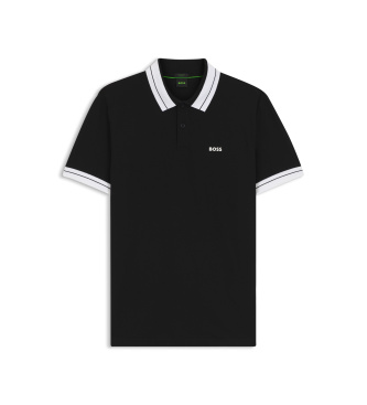 BOSS Polo nera da membro