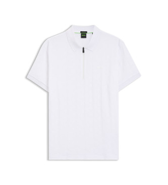 BOSS Polo Mirror QZ biały