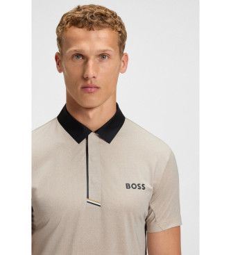BOSS Polo beige Paddytech Goc