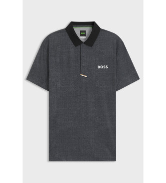 BOSS Paddytech polotrja svart