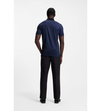 BOSS Polo blu navy Paddytech Goc